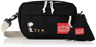 Manhattan Portage Mulberry Shoulder Bag Black Peanuts Snoopy FW2022 Japan New