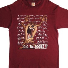 VINTAGE LOONEY TUNES TAZ TEE SHIRT 1995 SIZE XL MADE IN USA