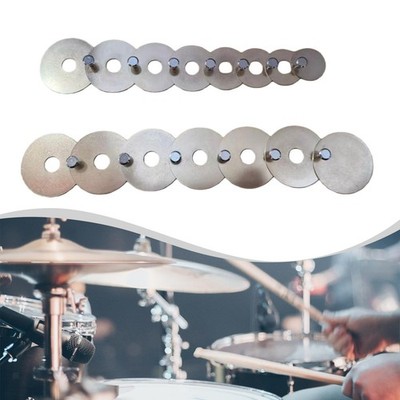 Cymbal Sizzle Chain Professional Easy to Install Replacement for Drum Kit