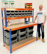 WOW Workstation workbench storage garage workshop craft  new UK SELLER warehouse