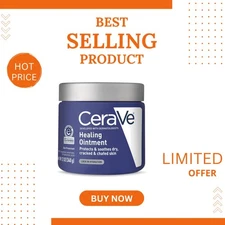 Non-Comedogenic Skin Protectant - 12 Oz Healing Ointment for Dry Eczema Skin