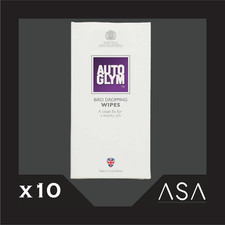 Autoglym Bird Dropping Wipes | Paint-Safe Cleaning Wipes 10pk