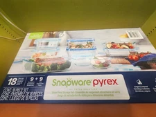 Snapware Pure Pyrex 18-Piece Glass Food Storage Set 