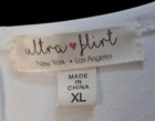 USED - Women's XL Black & White one piece short sleeve jumpsuit — photo 3