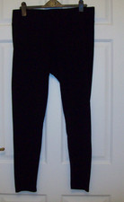 Ladies - H & M   -Casual  Pull up Leggings  size XL- Colour  Black