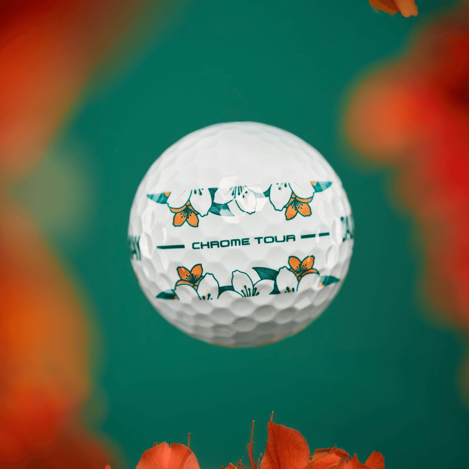 CALLAWAY CHROME TOUR MAJOR SERIES APRIL MAJOR GOLF BALL DOZEN
