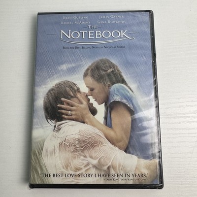 The Notebook DVD Ryan Gosling Rachel McAdams Nicholas Sparks New Sealed