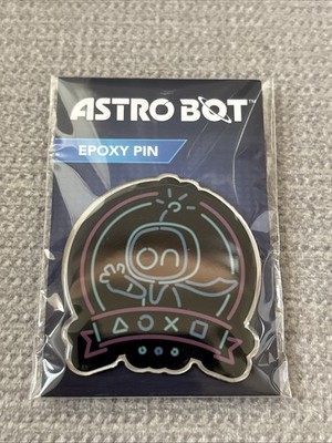 Astro Bot Epoxy Pin CultureFly 2025 Sony Playstation Merch Official