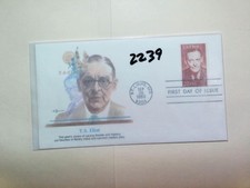 U. S. FDC  2239 - T. S. Eliot  - Fleetwood cachet- comb. shipping!