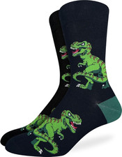 Men'S Dinosaur Socks, Adult