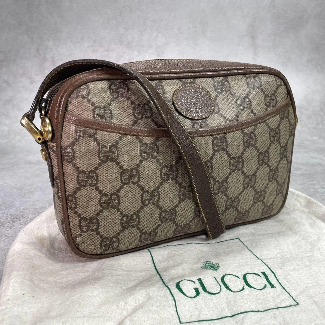 Gucci GG Supreme Zip Shoulder Bags for Women for sale | eBay