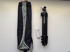 Manfrotto 7322YB-BB M-Y Tripod w/ Ball Head Carrying Bag New Never Used