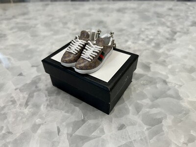 New Mini 3D, Fashion Sneaker, Hand Painted Keychains. 2 Per Box! Bougie Gifts  