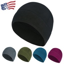 Military Polar Fleece Beanie Watch Skull Cap Cold Weather Warm Winter Hat Ski
