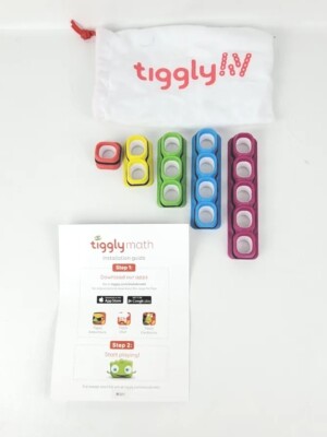 Tiggly Math Interactive Blocks Tablet App Toy Ages 3-7 