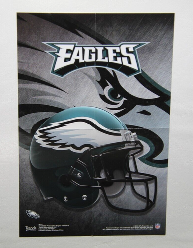 NFL Football Team PHILADELPHIA EAGLES Vending Machine Mini Poster 6"x9" w/Folder