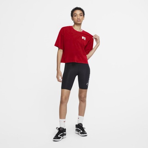 Camiseta cuadrada de manga corta para mujer talla M de gran tamaño - Imagen 2 de 5