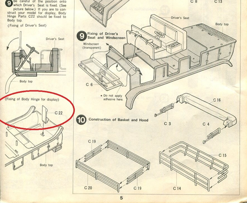 Sd.Kfz 7 German 8 ton Semi Track Truck 1/35 Tamiya Model "C" Sprue Parts Only - 第 2/3 張圖片