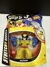 Heroes of Goo Jit Zu X-Men '97 Wolverine Stretchy Action Figure, with Metallic