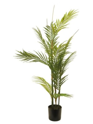 mucplants Künstliche Palme Del Carmen im Kunststofftopf Kunstpflanze Höhe:91cm