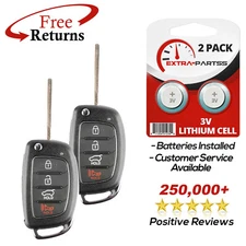 2 Remote Keyless Entry Smart Fob Remote Replacement For Hyundai (TQ8-RKE-4F16)