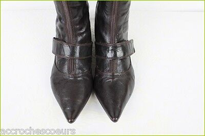 Bottes Bottes Bottes JB MARTIN Cuir brown Foncé T 36 TBE adc3e0 Bottes Bottes Bottes JB MARTIN Cuir brown Foncé T 36 TBE adc3e0