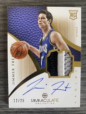 2012 Panini Immaculate Jimmer Fredette Rookie Auto Patch /25 SP USA Olympics