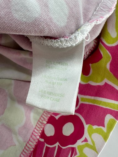 LILLY PULITZER Girls Petula Hotty Pink Zip Up Hooded Jacket Size 14 Green Pink - Picture 7 of 7