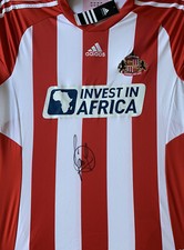 Rare Paolo Di Canio Signed Sunderland Home Shirt + COA + PROOF AUTOGRAPH