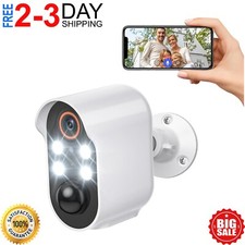 Wireless Security Camera For Home Outdoor Security, Battery Powered 1080P HD