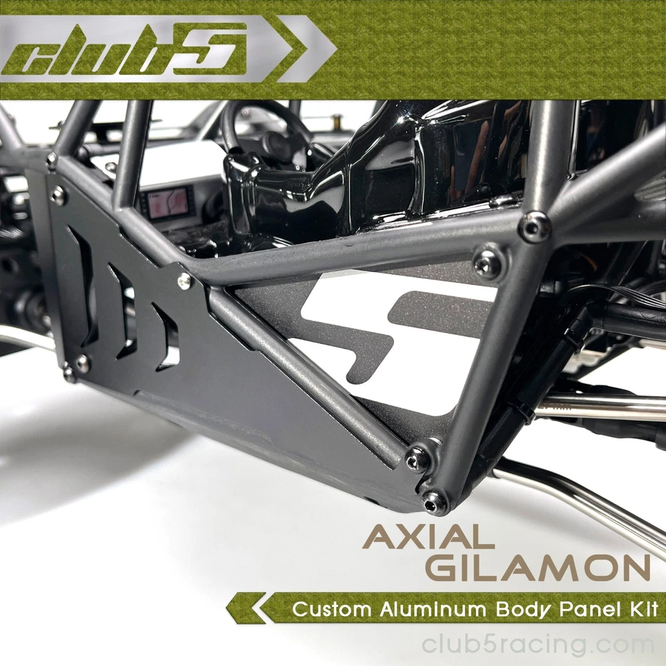 Custom Aluminum Body Panel Kit for Axial AXP8 Gilamon - Image 4 of 4