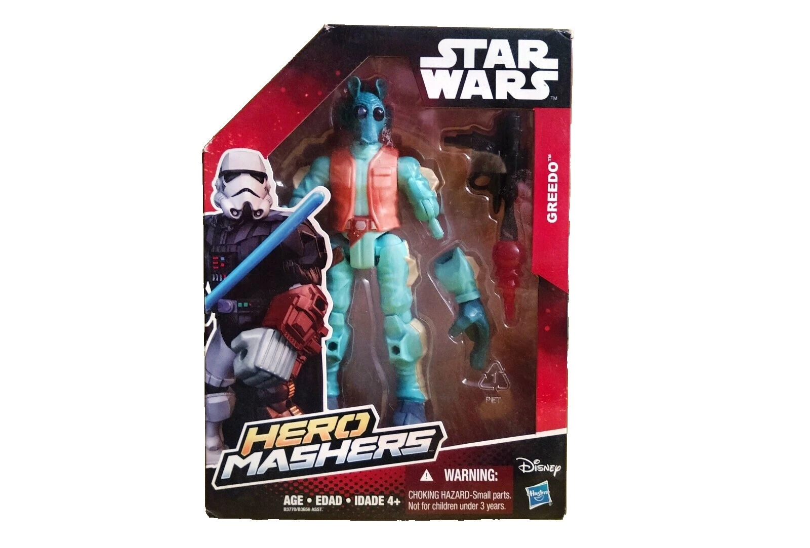 Figuras de acción de Star Wars Hasbro Greedo y accesorios