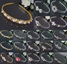 Haarreif Silber Gold Diadem