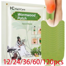 120PCS Knee Relief Patches Sticker Joint Pain Wormwood Ache Plaster Pad Health