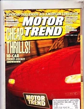 MOTOR TREND MAGAZINE-------JULY 1991
