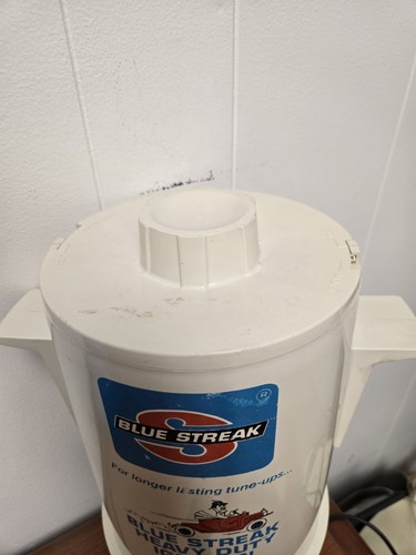 Rare Blue Streak Ignition Tall Coffee Percolator Automotive Advertising GUC - Picture 4 of 12