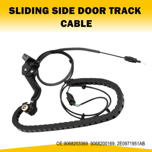 Left Sliding Side Door Cable & Track for Mercedes Sprinter VW Crafter 9068203369 - Picture 1 of 10
