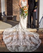 wedding dress size 12 used