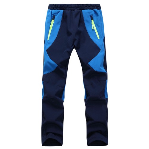 NEW Waterproof Boys Girls Breathable Soft Shell Outdoor Fleeced Trousers JY1593 - Picture 14 of 18