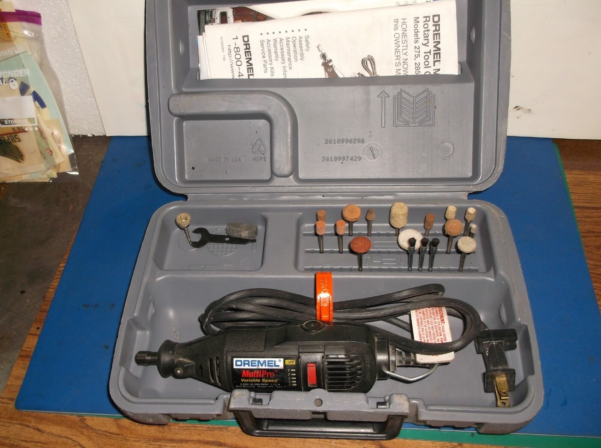 Dremel MultiPro Model 395 Type 5 Tool Kit w/ Case