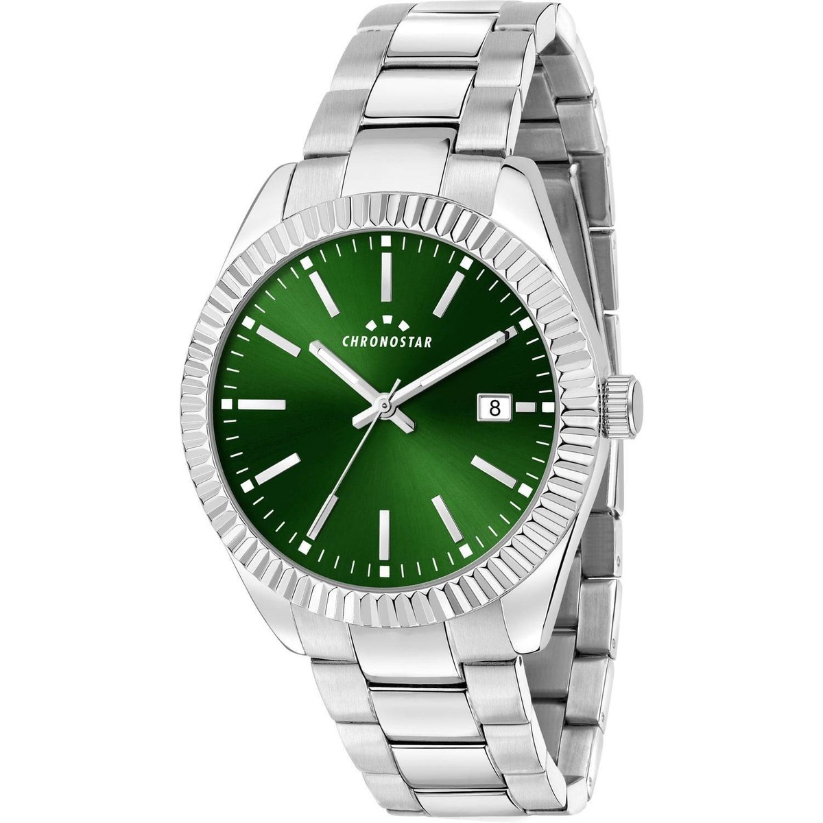 Orologio Chronostar Daily R3753312010 Watch Acciaio Verde Uomo 41