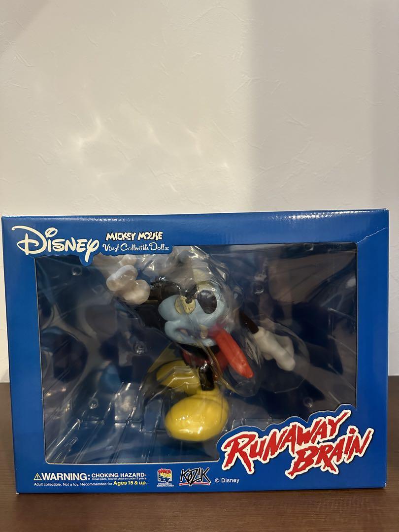 Medicom Toy × KOZIK × Disney Mickey Mouse RUNAWAY BRAIN