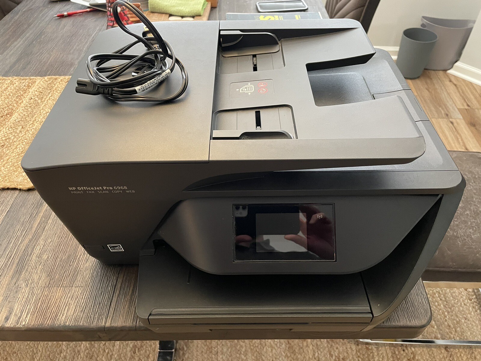 HP OfficeJet Pro 6968 AllinOne Inkjet Printer eBay