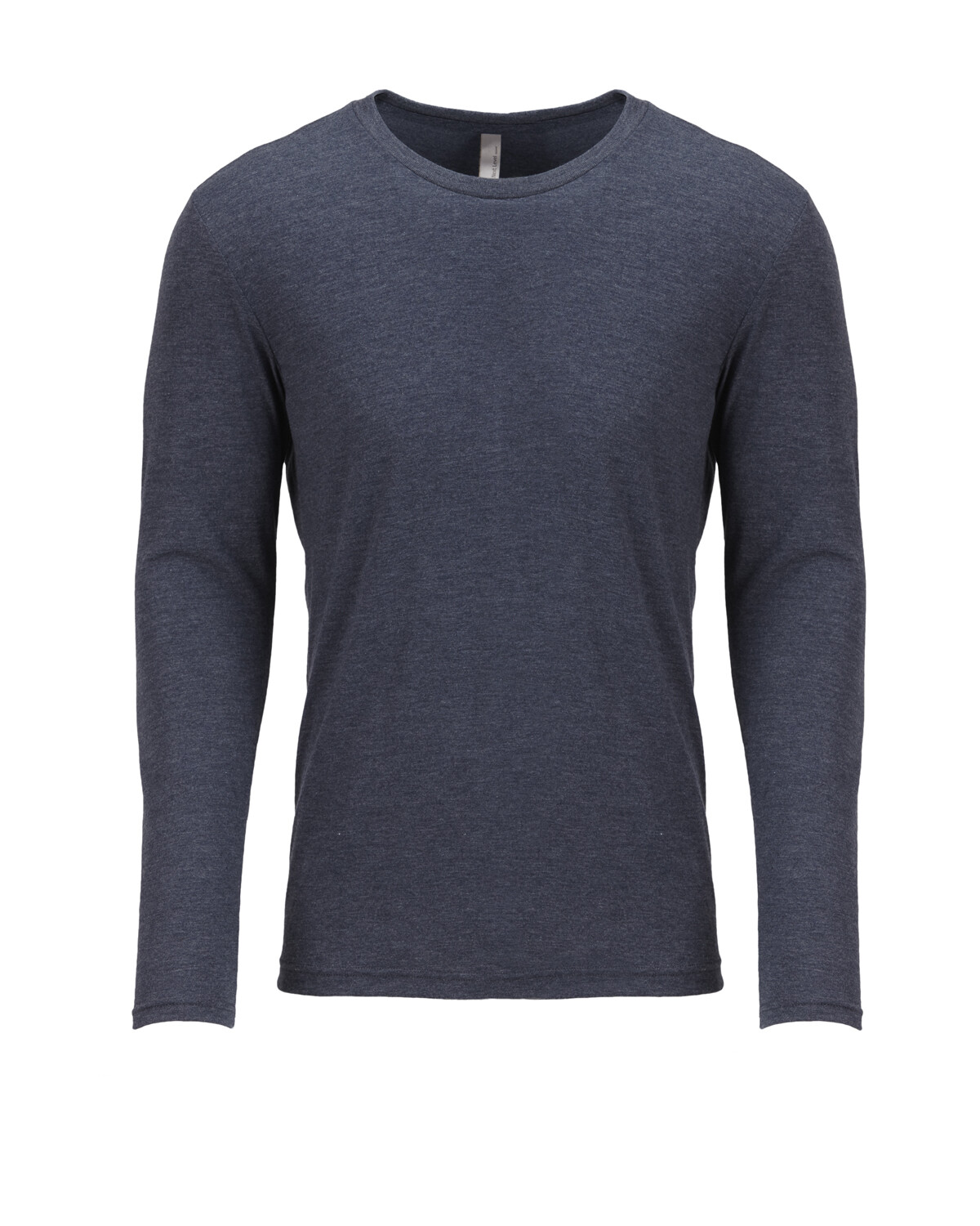 Next Level Men's Triblend Long Sleeve Crewneck T-Shirt - Vintage Royal Blue - View #5
