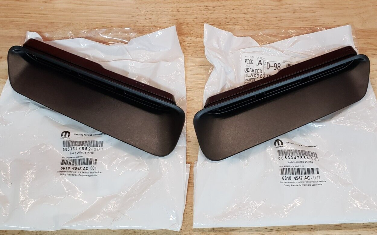 2015-2023 Dodge Challenger Hood Scoop Insert / Bezels, OEM