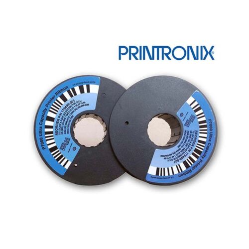 Printronix 41U1680-PTX Twin Spool Ribbon Pack of 6 Black - Picture 2 of 3
