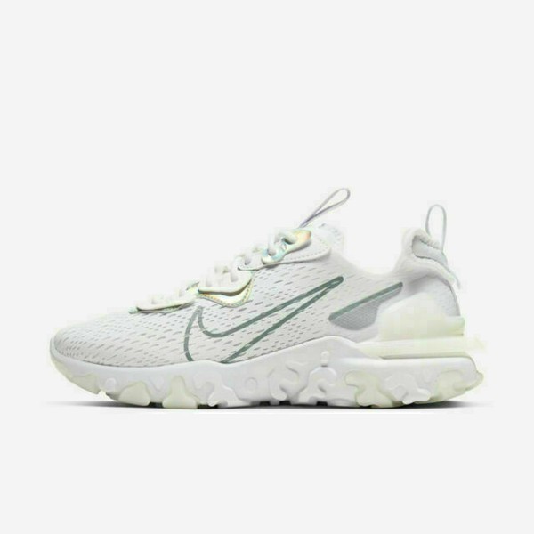 women's nike react vision white