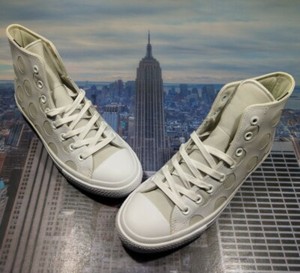 high top white converse size 5