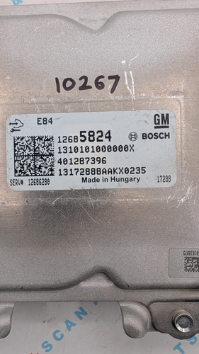 Used 2018 Chevrolet Spark Bosch E84 12685824 ECU 12686280 - Picture 2 of 3
