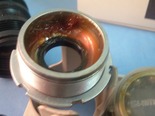 Shimano 105SC BB-1055 70x 115MM Road Bottom Bracket- NEW/NOS- Italian- NIB - Picture 9 of 12